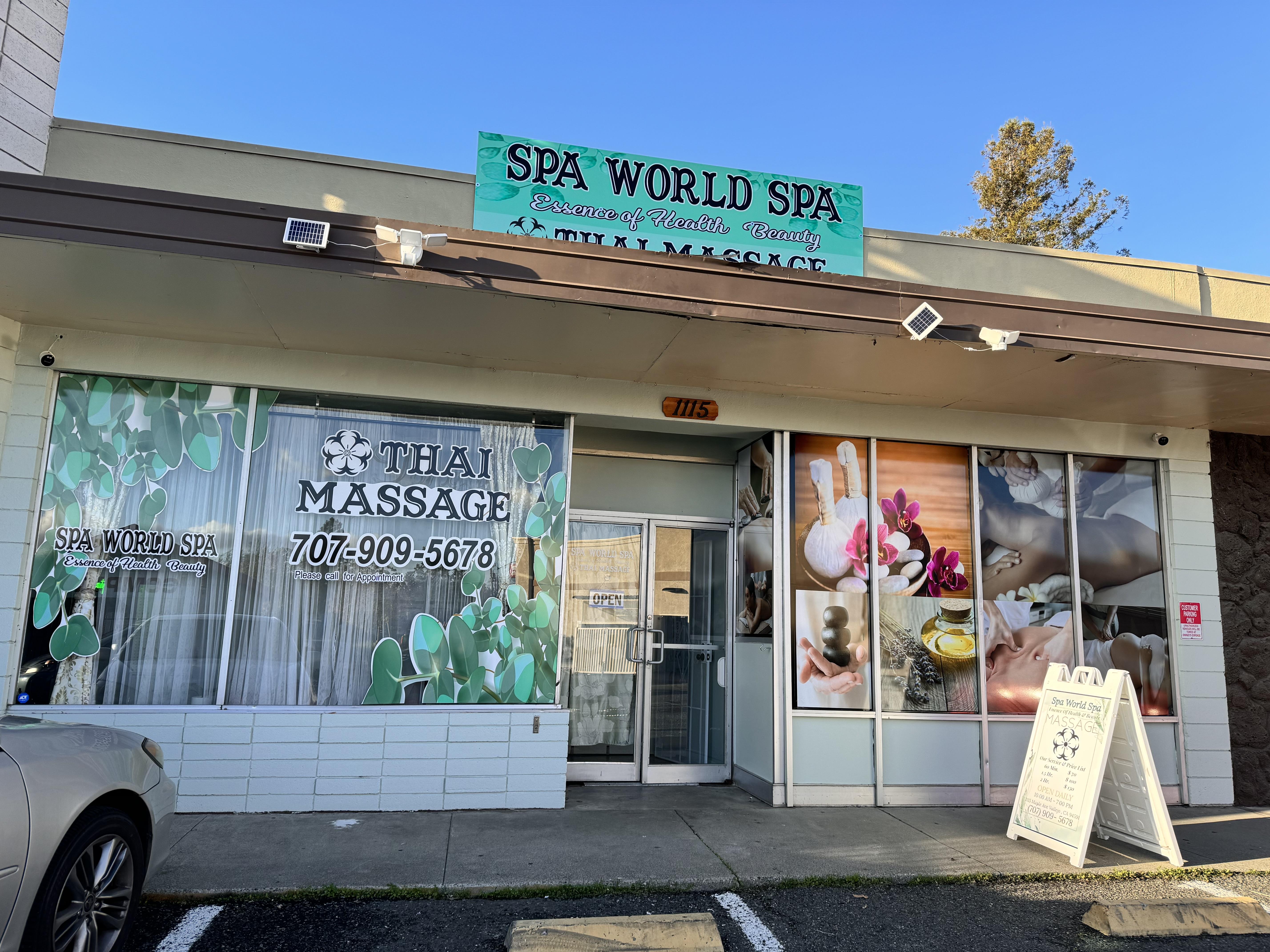 Cần sang gấp tiệm massage thành phố biển Vallejo CA